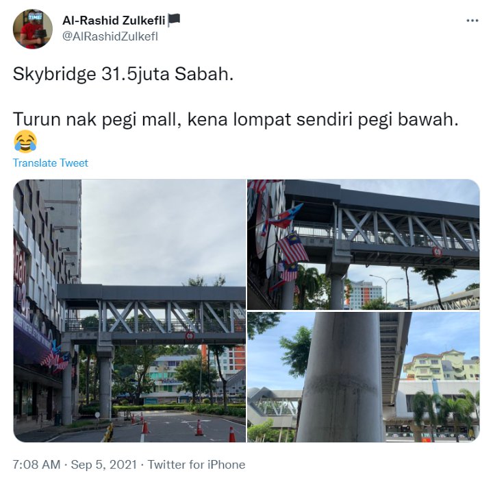 Jembatan \'Tanpa Ujung\' di Malaysia Bikin Publik Geleng Kepala, Begini Komentar Kocak Para Warganet
