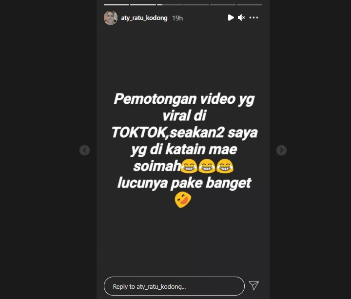 Aty Kodong Sebut Video Viral Soimah Editan