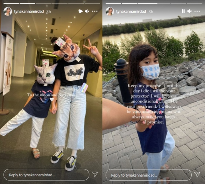 Tyna Kanna Janji ini kepada Sang Putri, Kenang Mirdad Didoakan Rujuk