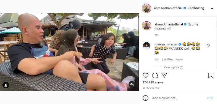 Ulah Ahmad Dhani Bikin Mulan Jameela Kaget Setengah Mati dan Ngamuk