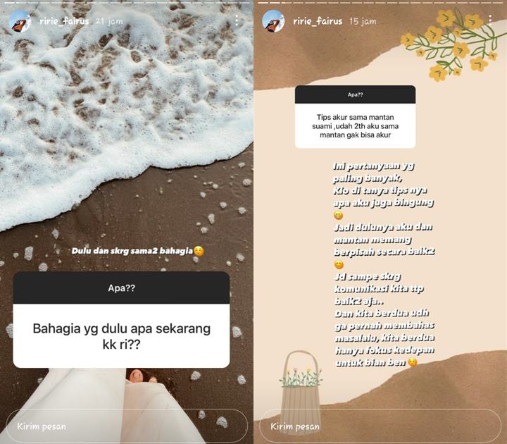 Ririe Fairus Punya Tips Tetap Akur dengan Ayus Sabyan Meski Sudah Berpisah?