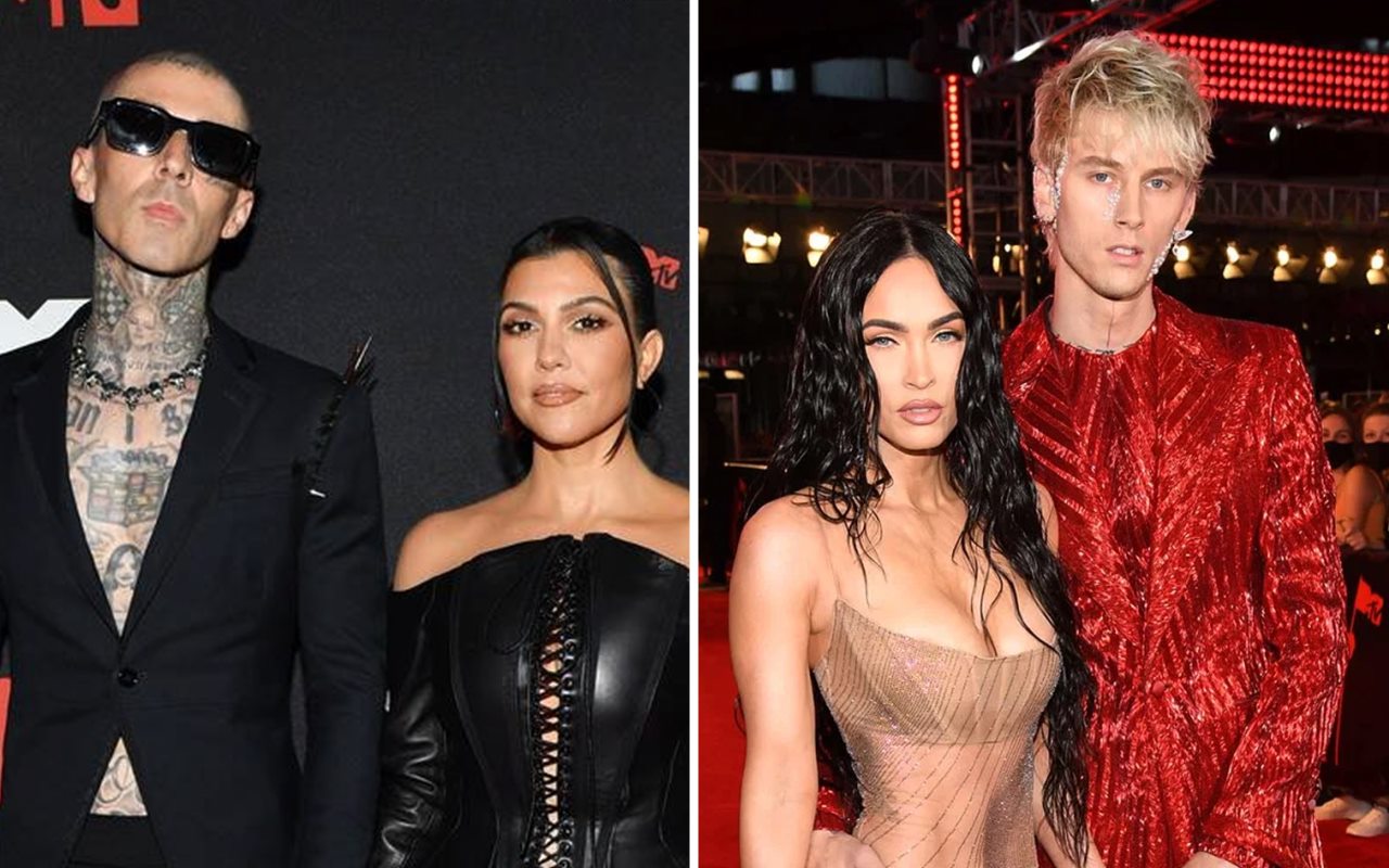 MTV VMA 2021: Double Date, Potret Kourtney Kardashian-Travis Barker dan Megan Fox-MGK Curi Perhatian