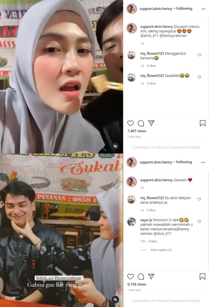 Alvin Faiz Diledek Haters Soal Uang Saku Anak Larissa Chou, Kini Ajak Henny Makan di Warung?