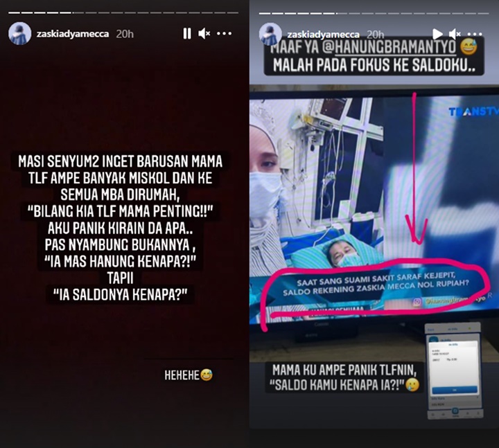 Sang Ibu Panik Saldo Rekening Zaskia Adya Mecca Diberitakan Nol Rupiah, Hanung Bramantyo Kesal
