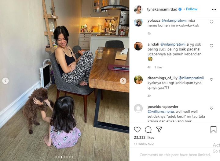 Potret Seksi Tyna Kanna Dinyinyiri, Naysila dan Nana Mirdad Justru Direspons Beda