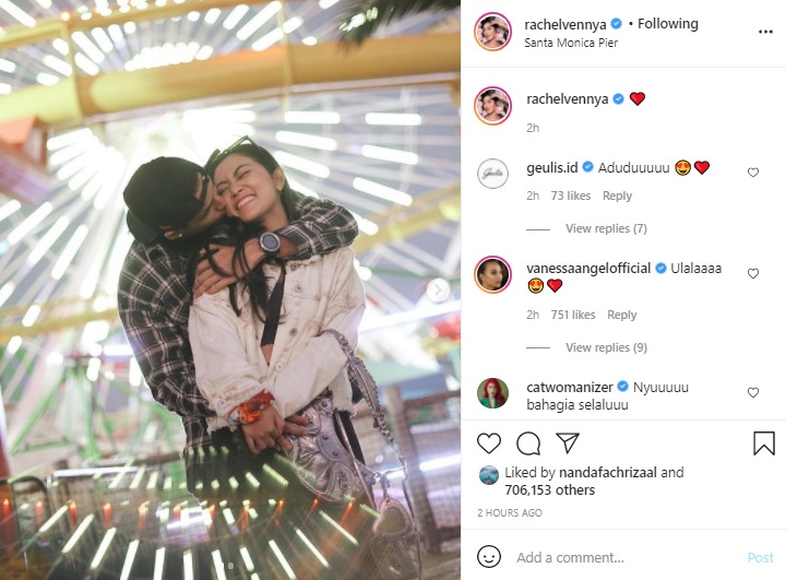 Rachel Vennya Pamer Dicium Pacar, Niko Al Hakim Ramai \'Dibela\'