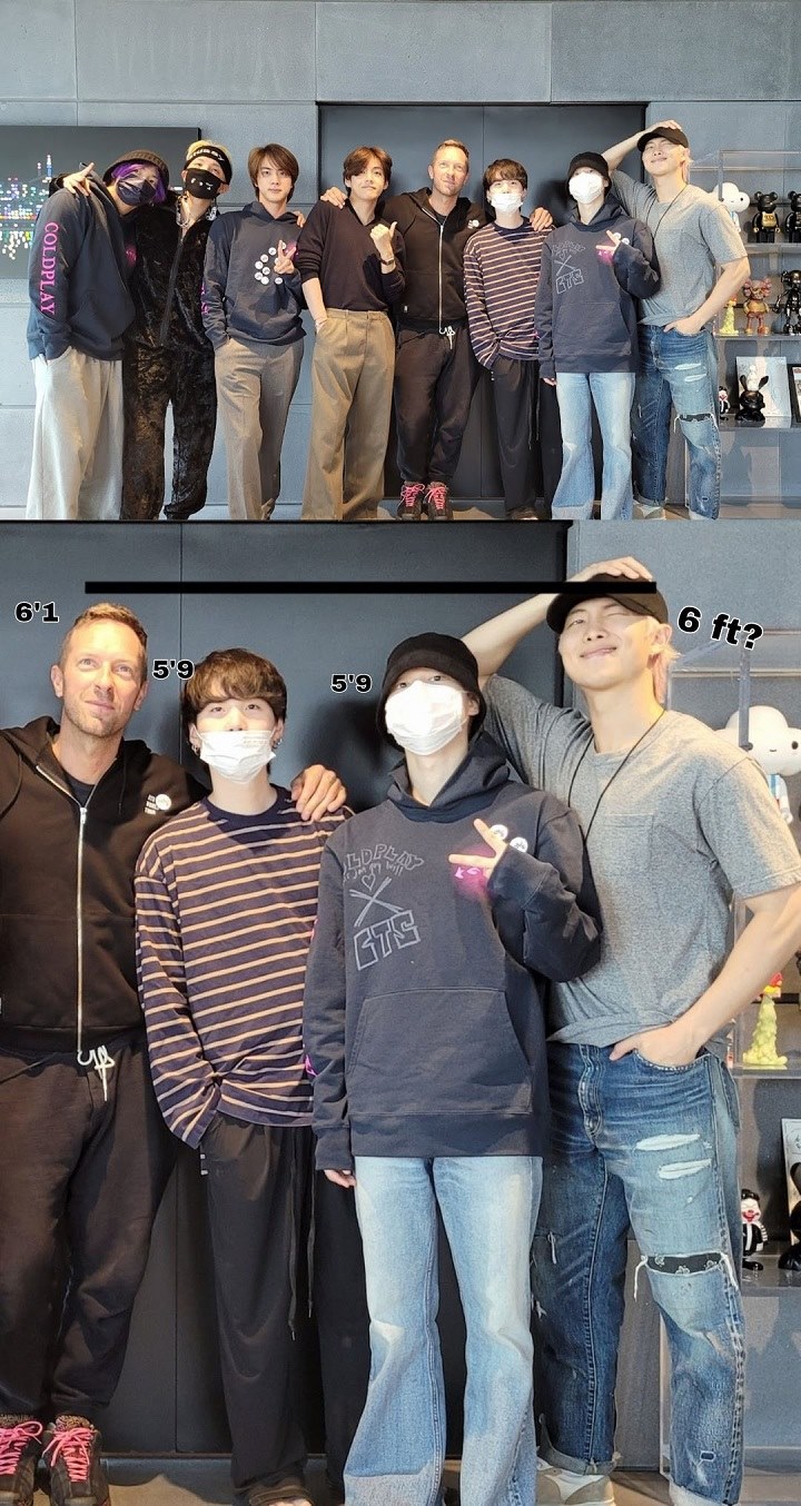 Fans Ragu RM BTS Jujur Soal Tinggi Badannya Usai Lihat Foto-Foto Ini