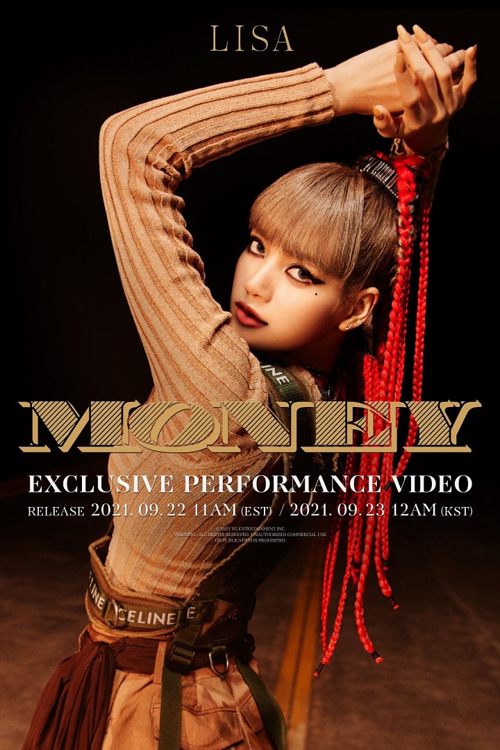 Lisa BLACKPINK Siap Rilis Video Performance \'Money\', Tampil Begini di Foto Poster