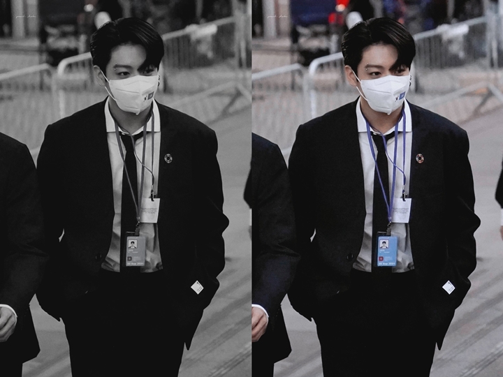 Gaya Jungkook BTS Pakai Jas di Sidang Umum PBB Dibilang Persis Pegawai Kantoran