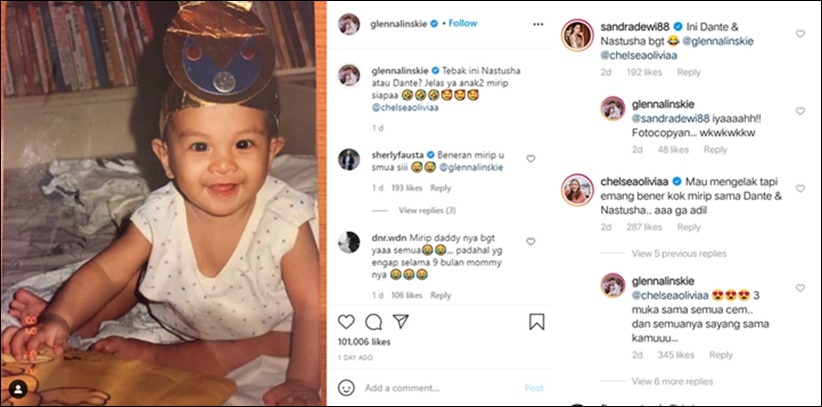 Wajah Bayi Glenn Alinskie Disebut Perpaduan Nastusha dan Dante, Chelsea Olivia Gak Terima