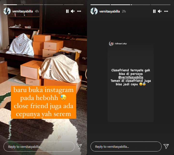 Reaksi Vernita Syabilla Ketauan \'Pacaran\' dengan Alfath Fathier Gara-gara Close Friends