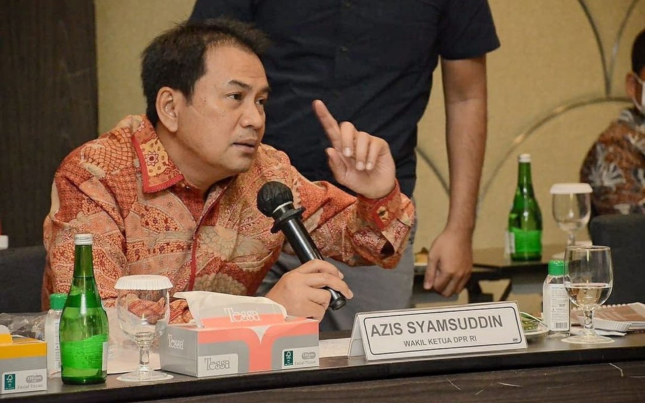 Wakil Ketua DPR Azis Syamsuddin Jadi Tersangka Suap dan Ditahan KPK, Terancam 5 Tahun Penjara