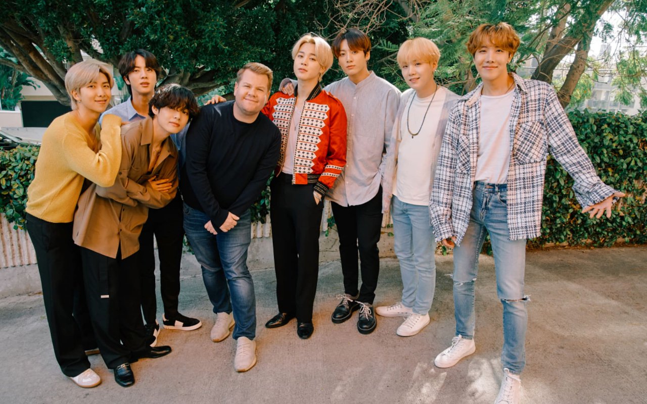 ARMY Banjiri Instagram James Corden dengan Hujatan Termasuk di Postingan Duka Cita