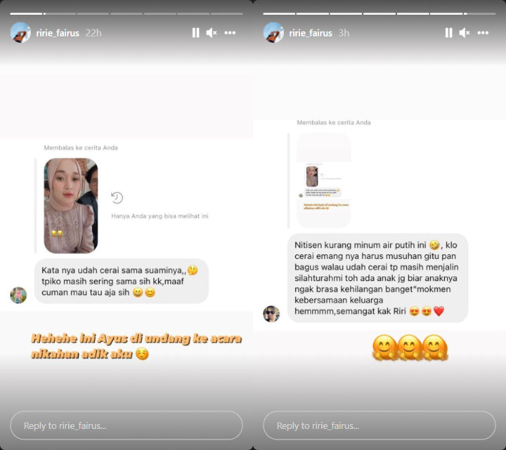 Adik Ririe Fairus Nikah, Ayus Sabyan Tetap Diundang Bikin Kagum