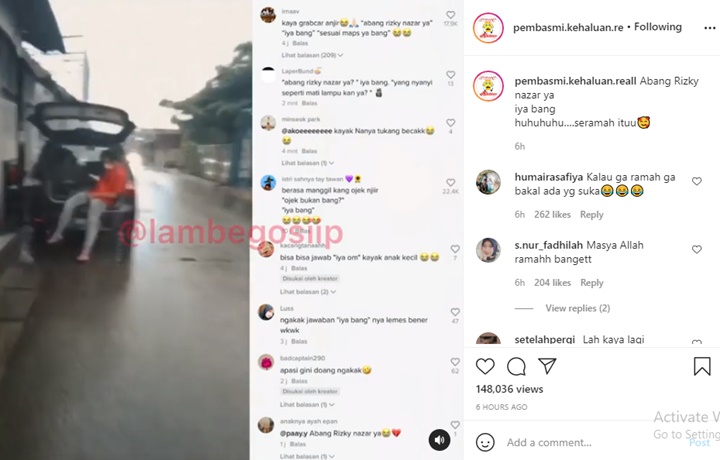 Dikenal Ramah, Sikap Rizky Nazar Saat Dihampiri Fans di Pinggir Jalan Malah Bikin Ngakak