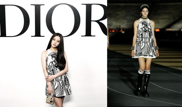 Jisoo BLACKPINK di Paris Fashion Week 1