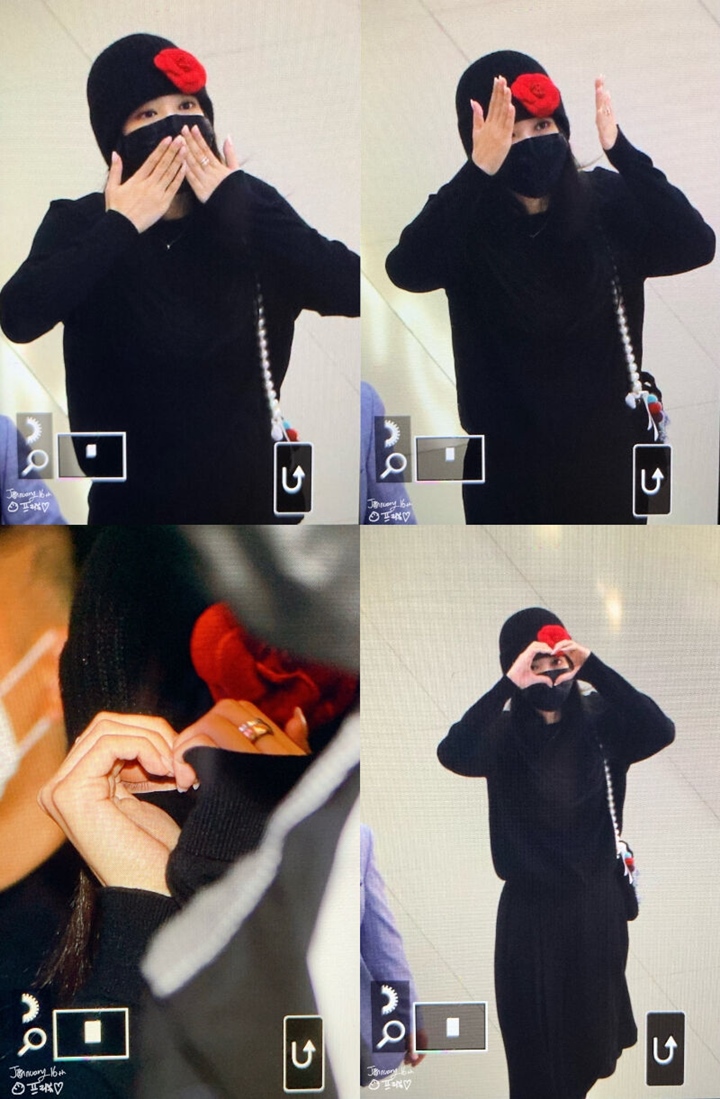 Jennie BLACKPINK Tampil Tertutup dan Serba Hitam di Bandara 2