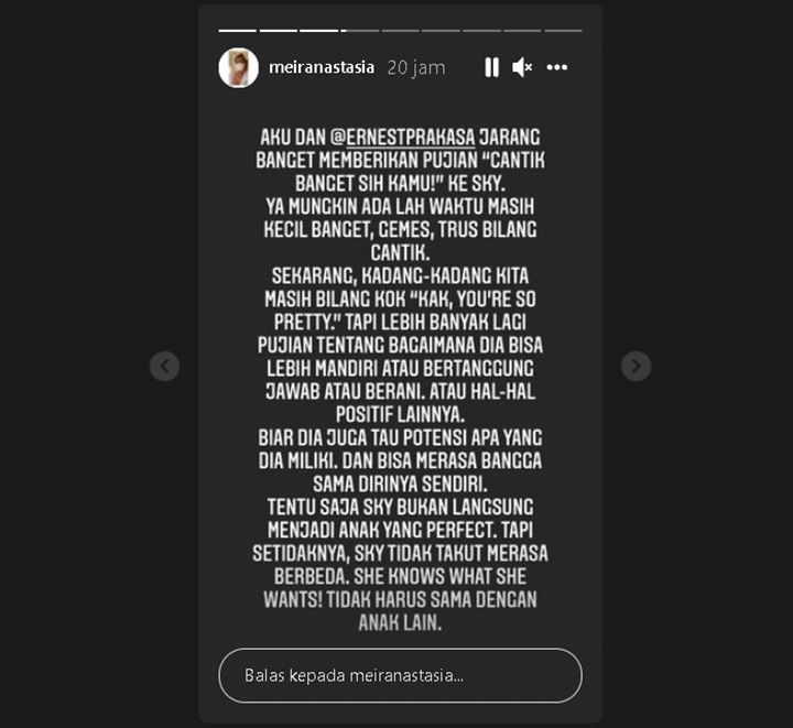 Dijuluki Orangtua Idaman, Meira Anastasia Jarang Beri Pujian Cantik ke Sky Alasannya Justru Bijak