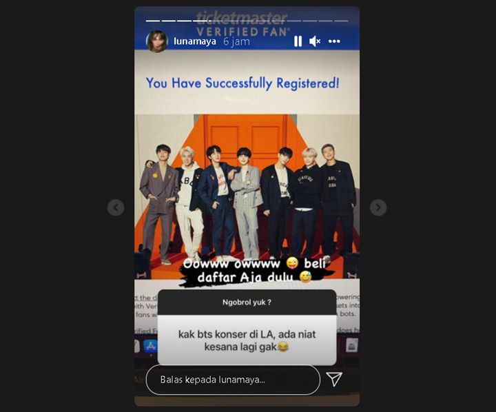 Fans Garis Keras, Luna Maya Pamerkan Ini Saat Ditanya Kesiapan Sambut Konser BTS di LA