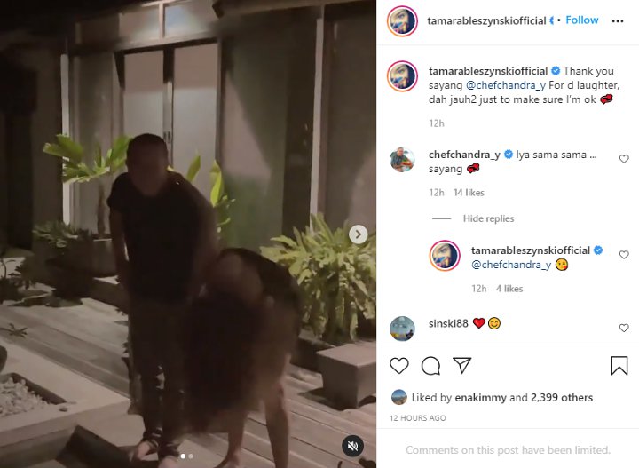 Lama Menjanda, Kini Tamara Bleszynski Jadian dengan Chef Chandra?