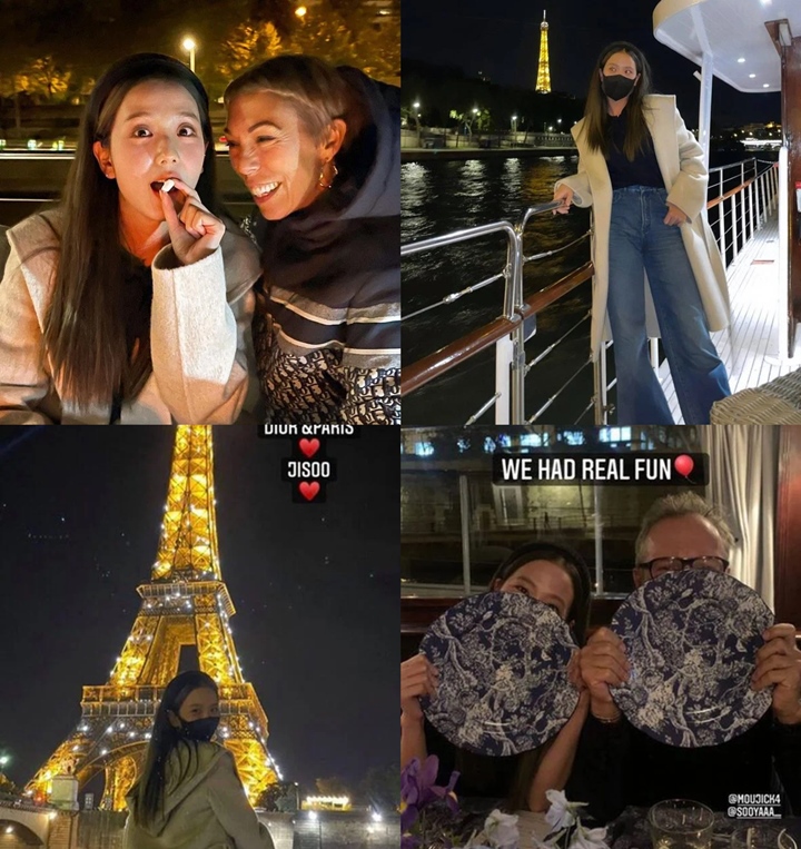 Jisoo BLACKPINK Makan Malam Mewah di Kapal Bareng Orang Penting, Siapa?
