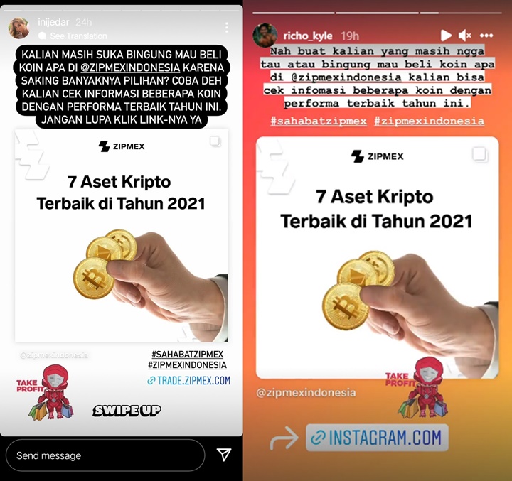 Jessica Iskandar dan Richard Kyle Sehati Unggah Ini di Instagram, Bakal Ada Kerjasama?