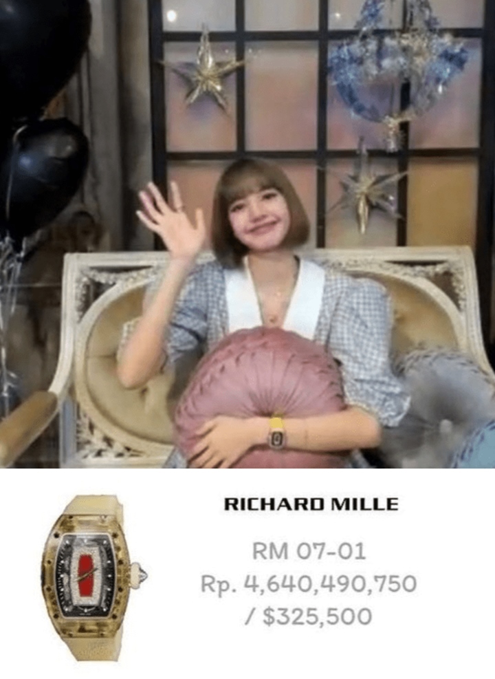 Harga Jam Tangan Lisa BLACKPINK Bikin Syok Berat, Bisa Beli Rumah Mewah