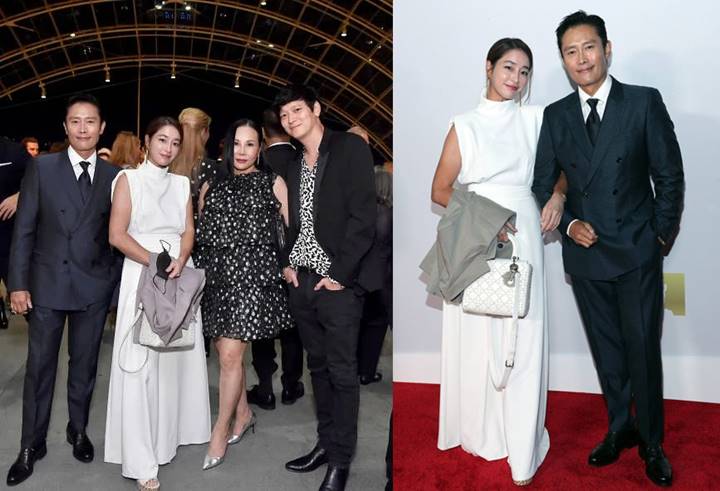 Momen Langka, Lee Byung Hun dan Lee Min Jung Hadiri Acara Bersama di Los Angeles