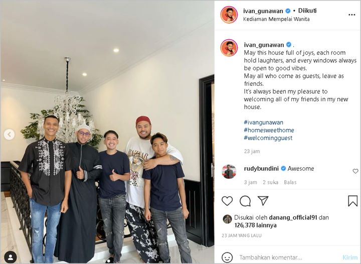 Ivan Gunawan Panjatkan Doa untuk Rumah Baru, Keterangan Lokasi Bikin Salfok Tuai Tanda Tanya
