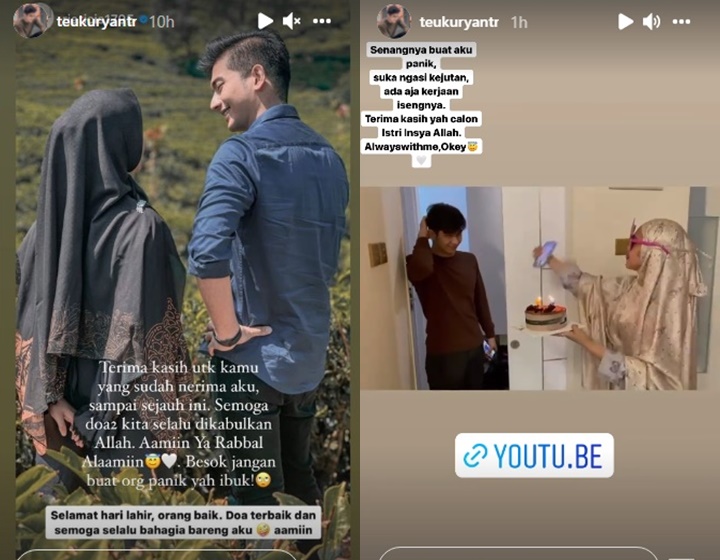 Teuku Ryan Panik, Ria Ricis Bikin Prank Ini di Momen Ultah