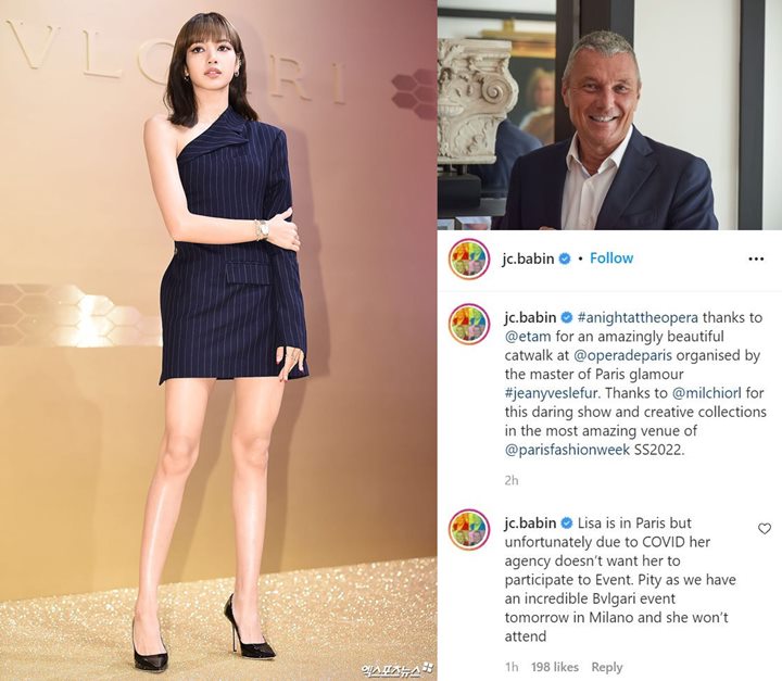 Lisa BLACKPINK Dilarang YG Ikuti Acaranya di Paris, BVLGARI Kecewa Berat