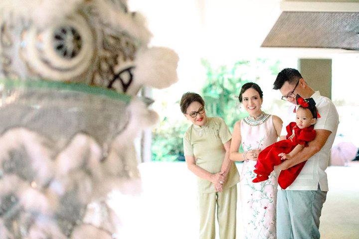 momen rayakan tahun baru china bersama