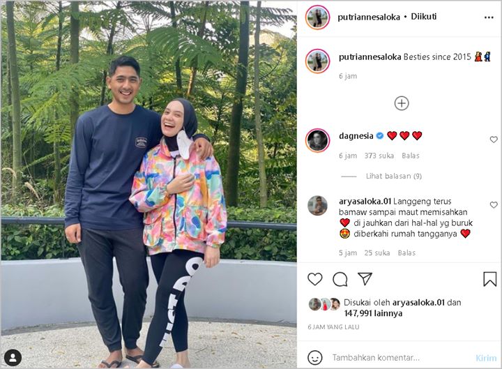 Jauh dari Kata Romantis, Sebutan Putri Anne ke Arya Saloka Malah Dapat ‘Hati’ dari Donna Agnesia