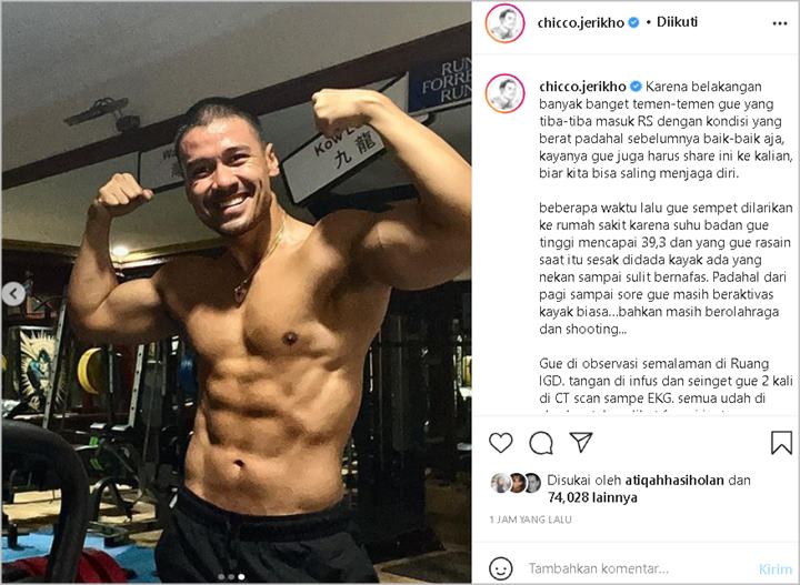 Chico Jericho Ternyata Sempat Masuk Ruang HCU Hingga Dinyatakan Kritis, Ini Alasan Baru Bercerita