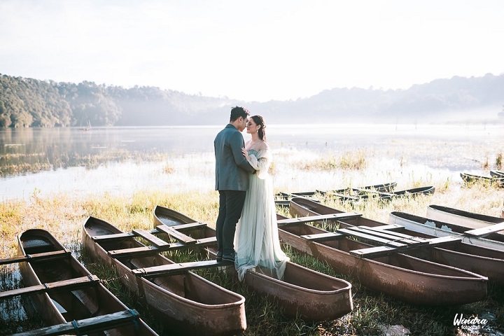 Potret <i>pre wedding</i> keren