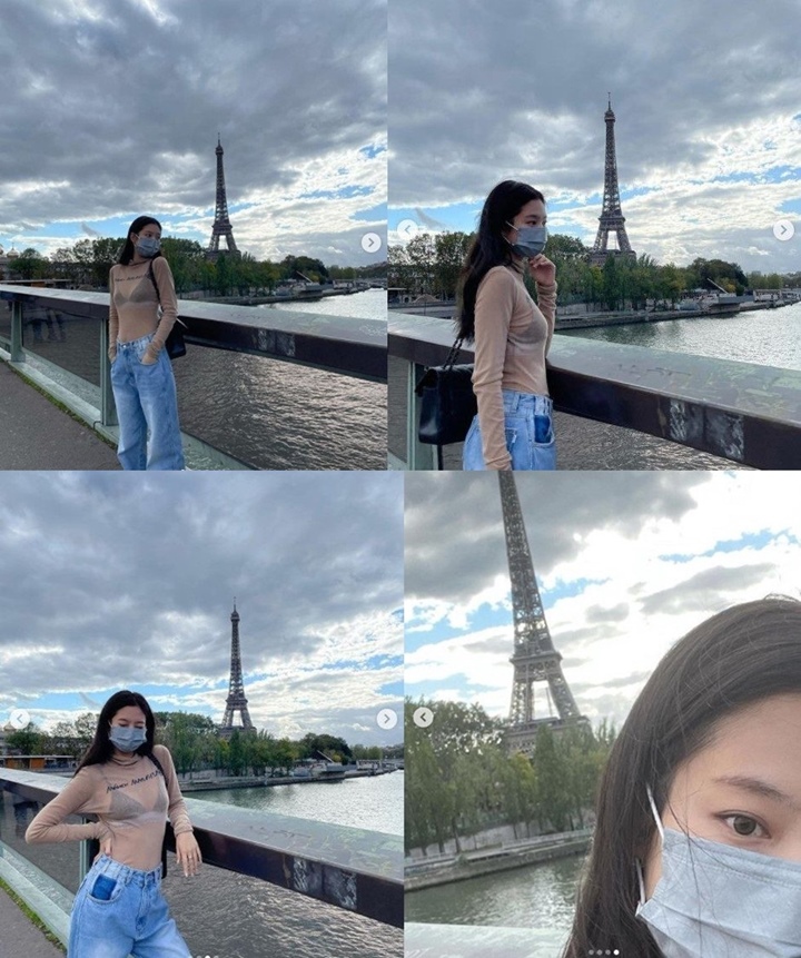 Jennie BLACKPINK Pamer Foto Seksi Kenakan Baju Tembus Pandang di Paris