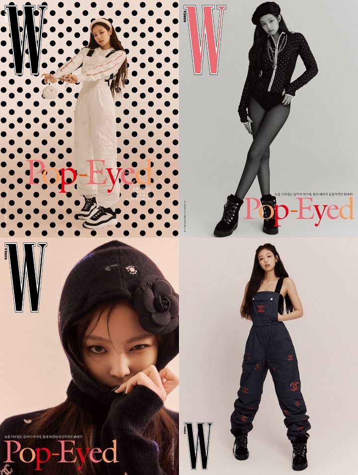 Jennie BLACKPINK Bahas Musik dan Fashion dengan W Korea, Berbagai Gayanya Tuai Pujian