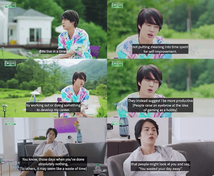 Pilih Lakukan Ini daripada Jadi Produktif, Pemikiran Jin BTS Soal Istirahat Relatable Banget