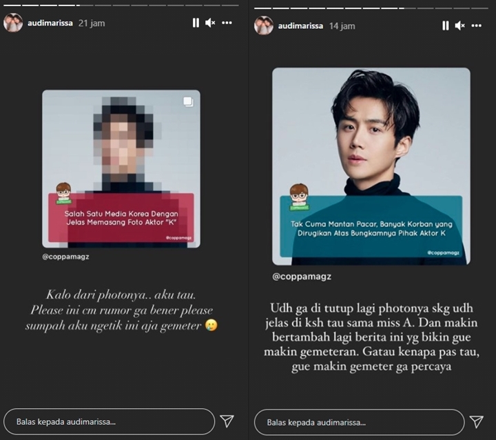 Audi Marissa \'Gemeteran\' Saat Baca Rumor Soal Kim Seon Ho: Gak Percaya