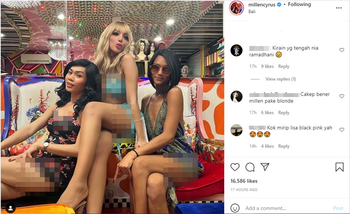 Millendaru Tampil Beda dengan Rambut Pirang, Dikira Nia Ramadhani Hingga Dipuji Mirip Lisa BLACKPINK