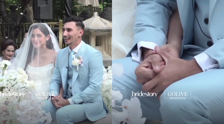 pernikahan Jedar-Vincent dipenuhi suasana romantis