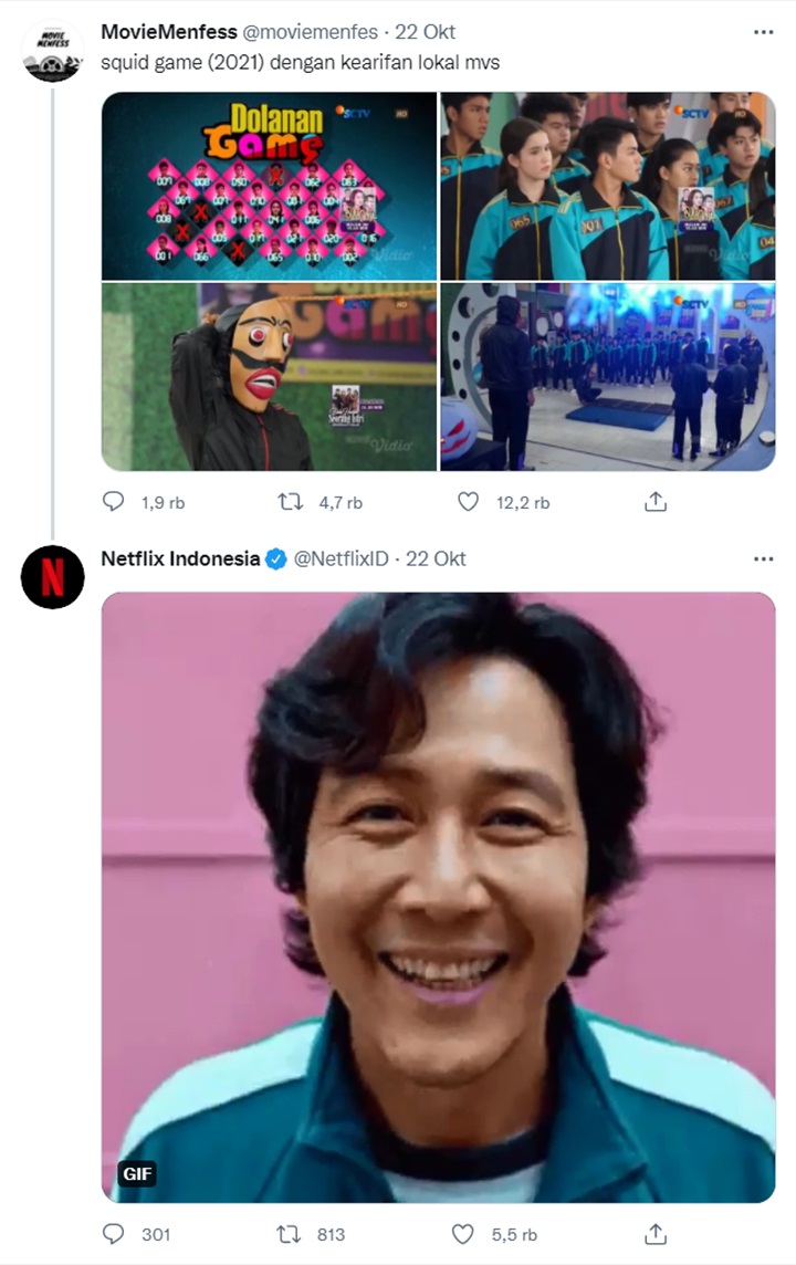 Balasan Netflix