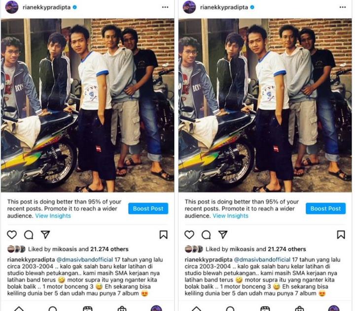 Rian D’Masiv Kenang Perjuangan di Masa Lalu Hingga Hasilnya Sekarang: Hidup Tak Ada yang Tahu