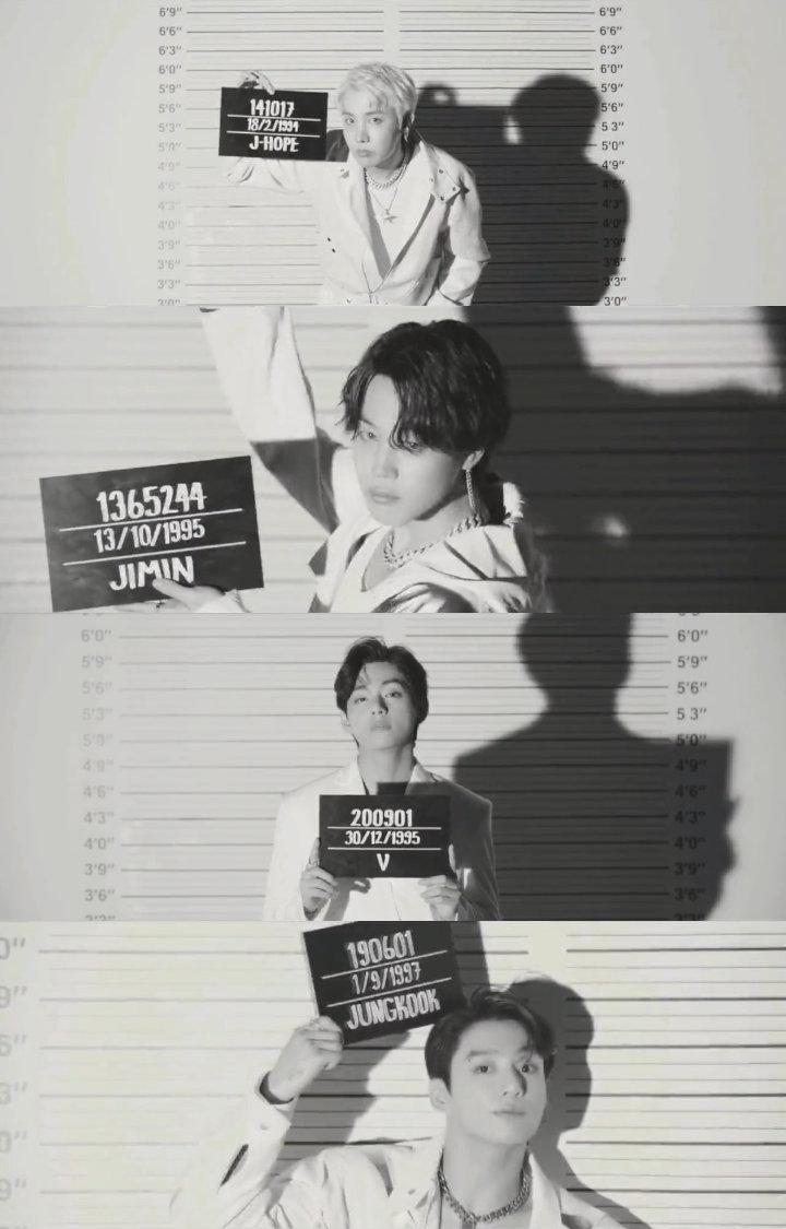 Angka-Angka di Papan Mugshot BTS Berubah 2