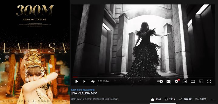 MV \'LALISA\' Lisa BLACKPINK Pecahkan Rekor Baru di YouTube Kalahkan Jennie
