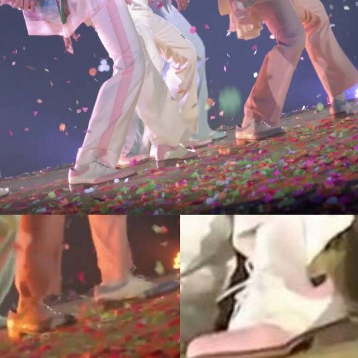 Member BTS Pakai Sepatu Kebesaran di Konser, HYBE Dikritik