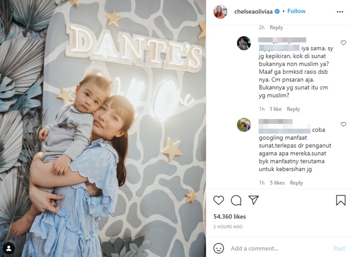 Usia Baru 1 Tahun, Putra Chelsea Olivia dan Glenn Alinskie Disunat Langsung Picu Pertanyaan Ini