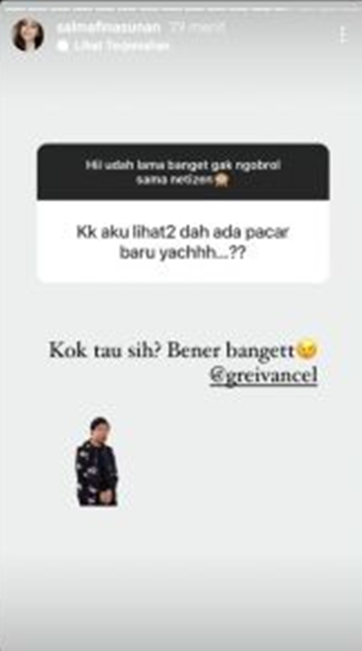 Kini Pacari Anak Pendeta, Salmafina Sunan Bongkar Alasan Mengejutkan Putus dari Kekasih Bule