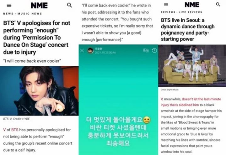 PDuduk Sepanjang Konser, Pesona Kuat V BTS Dipuji Habis-Habisan Media Asing