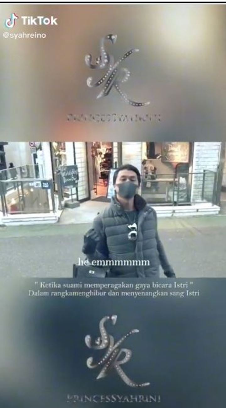 Bikin Ngakak, Begini Aksi Kocak Reino Barack Saat Parodikan Gaya Bicara Syahrini